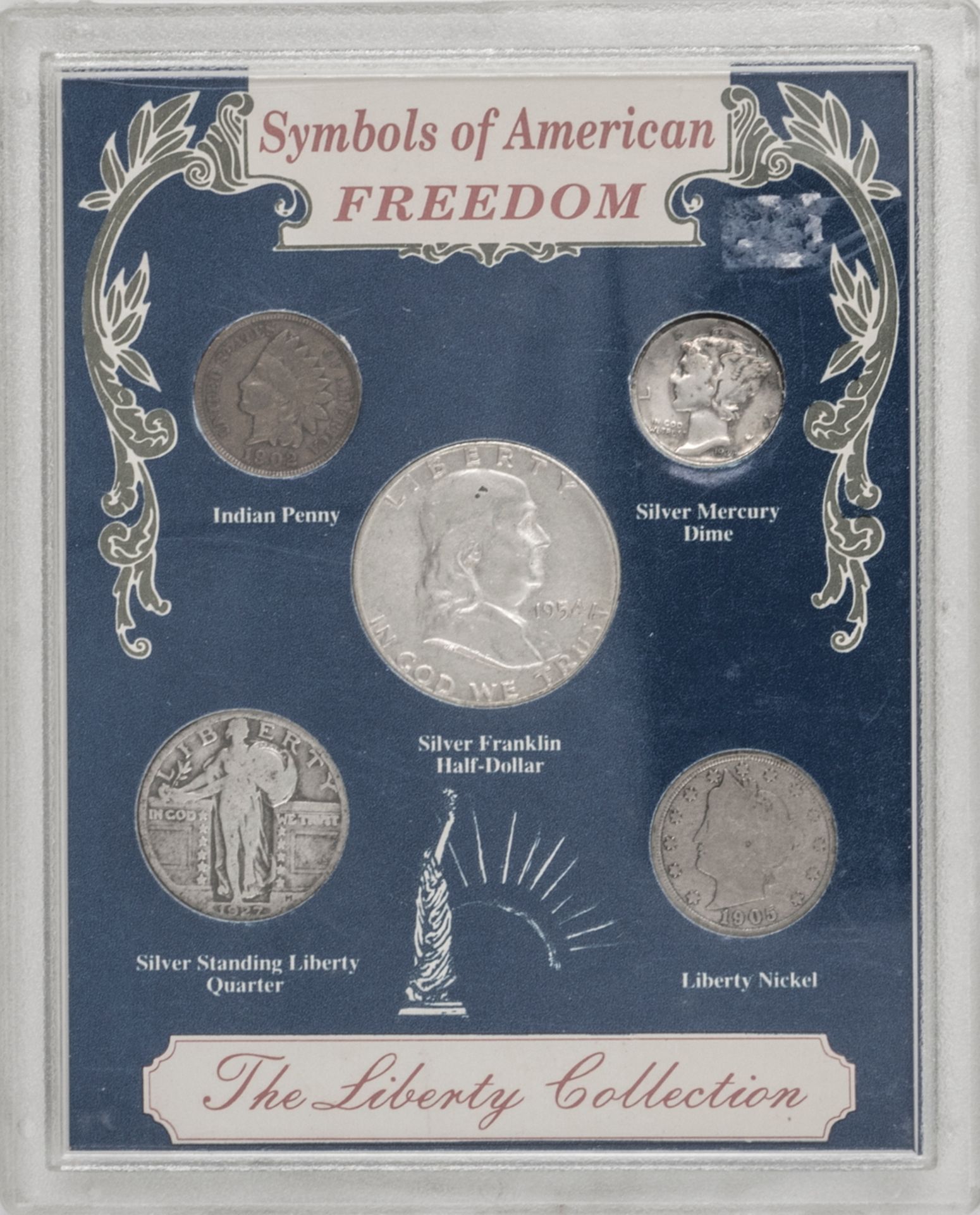 USA, Münzsatz Symbols of American Freedom - The Liberty Collection. In original Box.