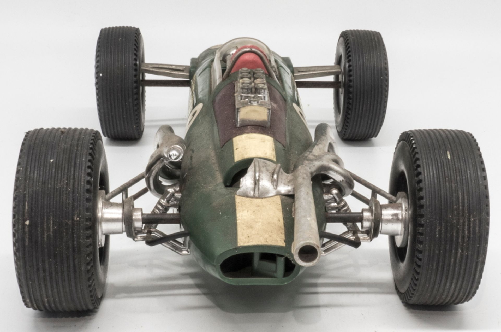 Gama Formel - Rennwagen Lotus, Maßstab: 1:16. Länge: ca. 34 cm. Friktionsantrieb. Mit Fehlteilen. - Image 4 of 6