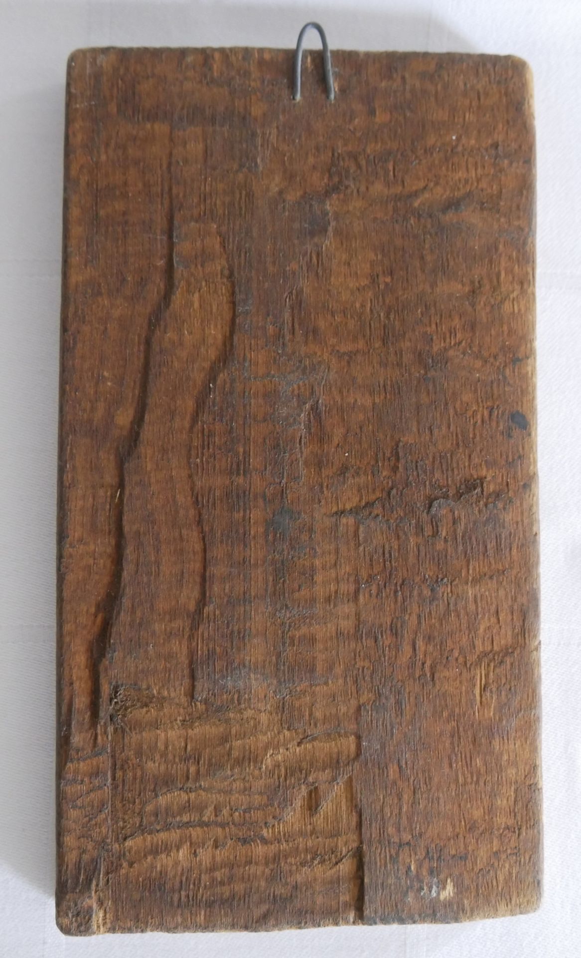 Ikone aus Holz "Taufe Christi". Höhe ca. 20 cm, Breite ca. 11 cm - Bild 2 aus 2