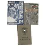 Lot Bücher, dabei Adolf Hitler und der Krieg, Ritter von Schleich sowie unter Deutscher