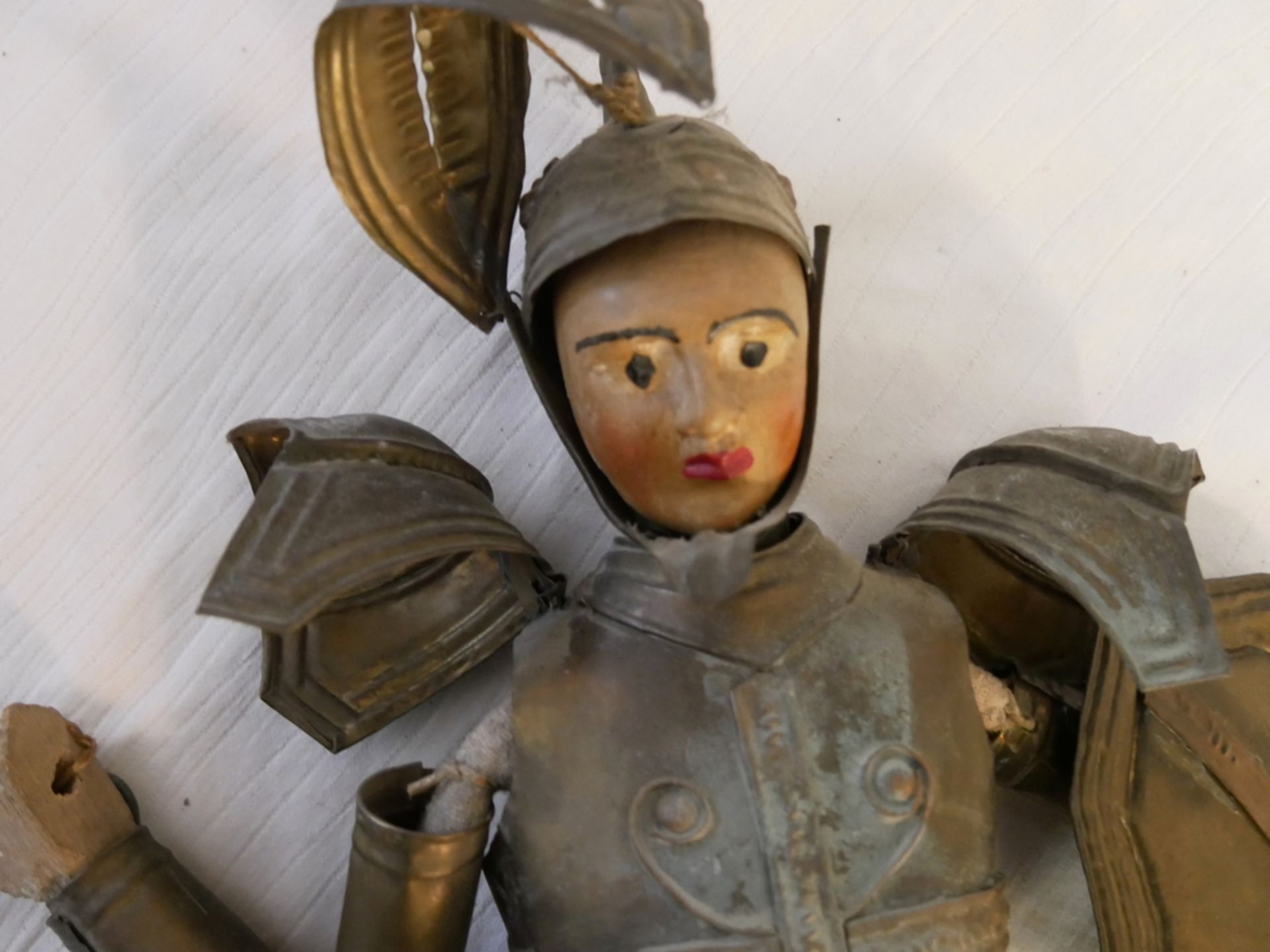 antike siziliansiche Marionette um 1920, Kopf liegt bei, ansonsten recht guter Zustand. Oper dei - Bild 2 aus 3