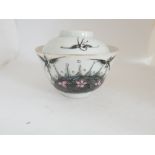 Aus Sammelauflösung! Altes chinesisches Porzellan des 19. Jahrhunderts. Teeschale mit Deckel "