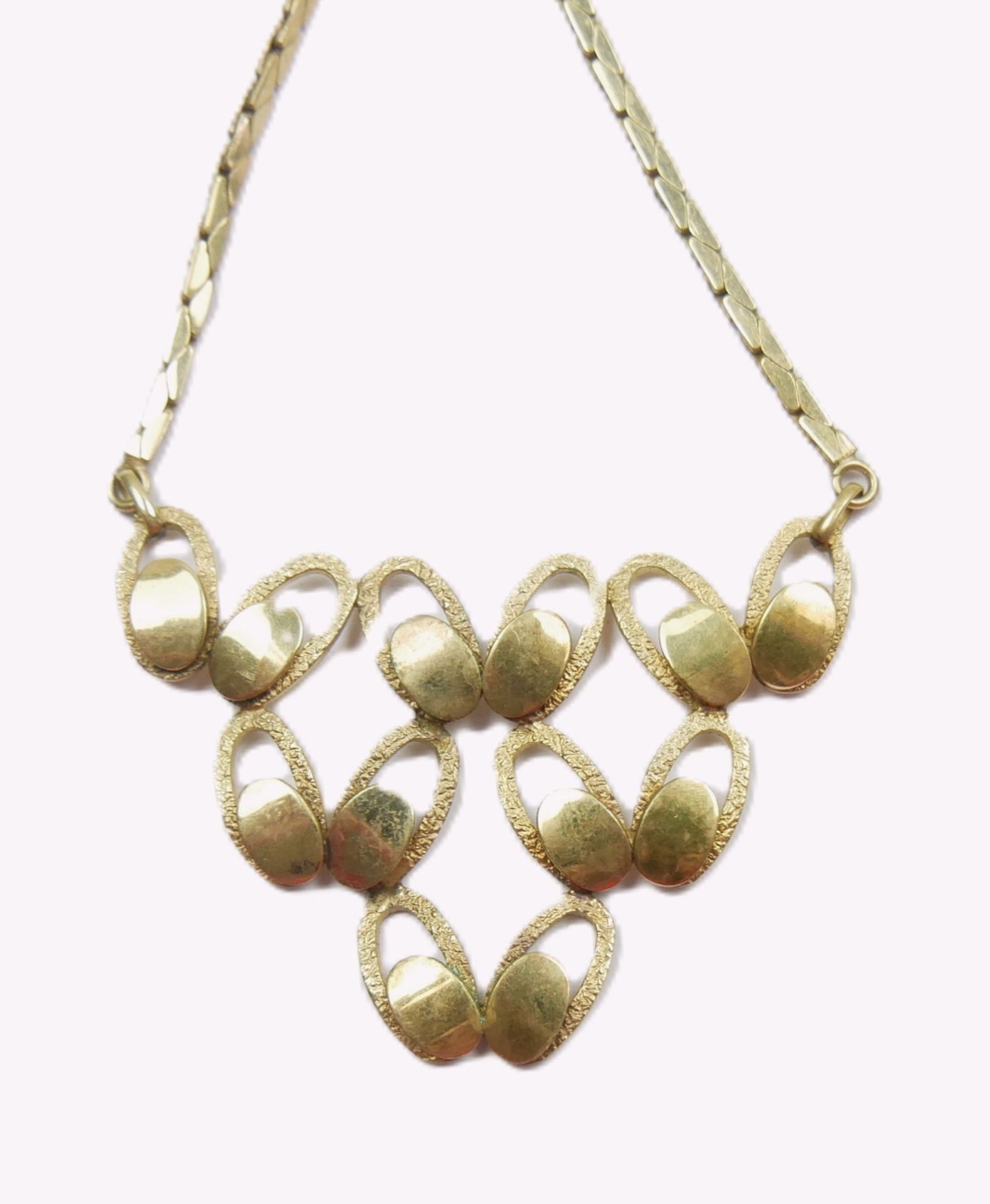 AM Gold - Double Collier. Länge ca. 47 cm