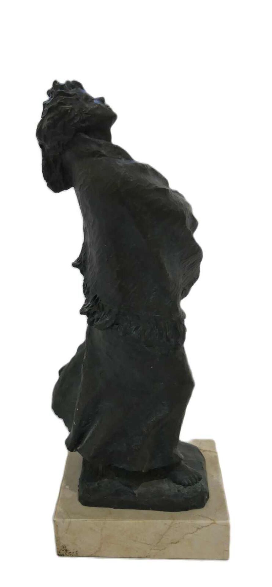 Joseph Bofill (1942), Bronze Skulptur "Frau im Sturm" (Die Windbraut), in Bronze. Figurenmaße: - Image 3 of 4