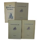 Lot Bücher "Turmberg" insgesamt 4 Stück, dabei So weit der Turmberg grüßt Jahrgang 1955-1957 sowie
