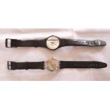 2 Swatch Swiss Armbanduhren, verschiedene Modelle. Funktion nicht geprüft! Getragener Zustand.