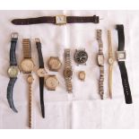 Konvolut Armbanduhren, verschiedene Modelle. Funktion nicht geprüft! Bitte besichtigen