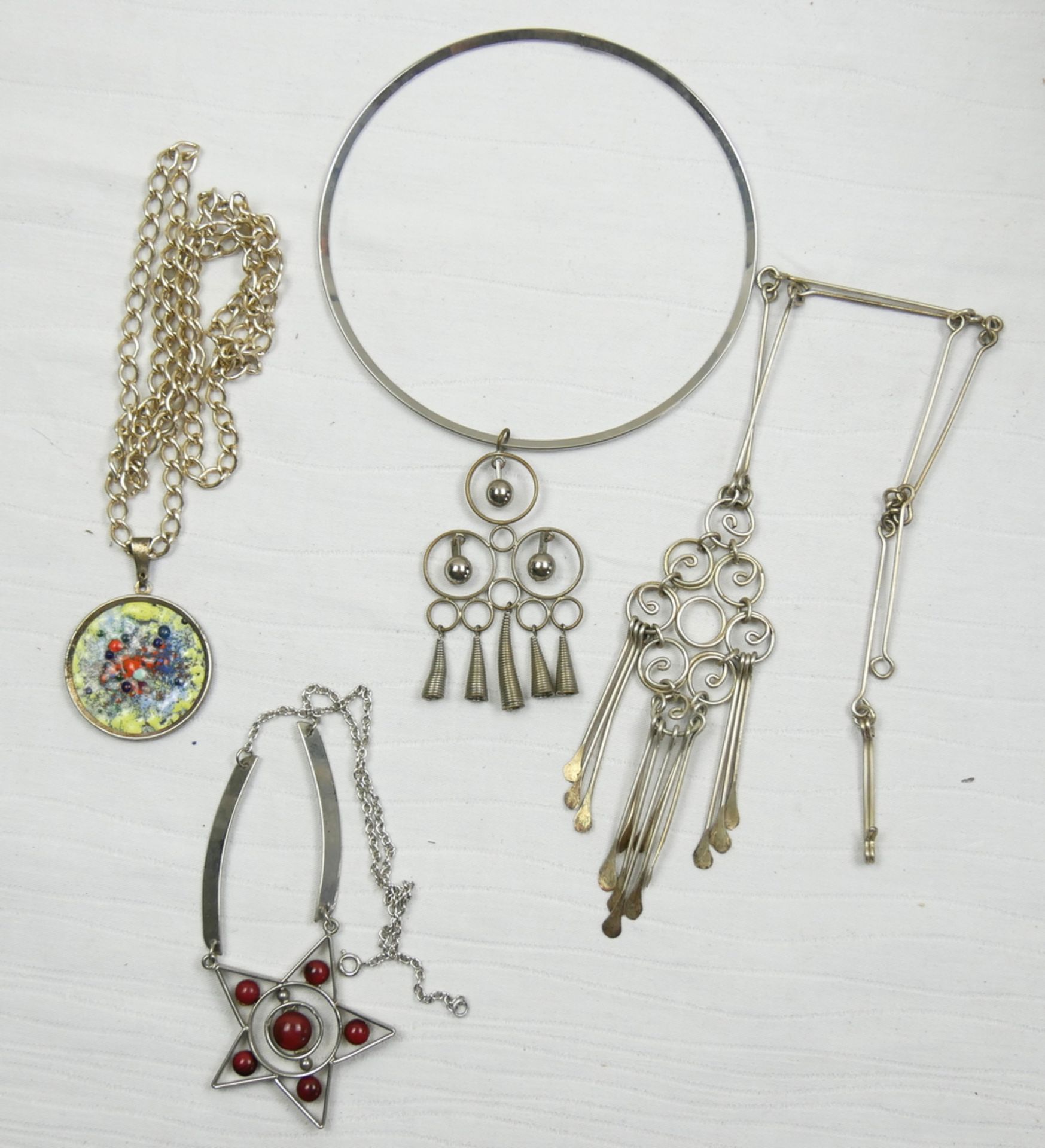 ausgefallener Vintage Schmuck 70/80er Jahre aus Sammlung. Bitte besichtigen