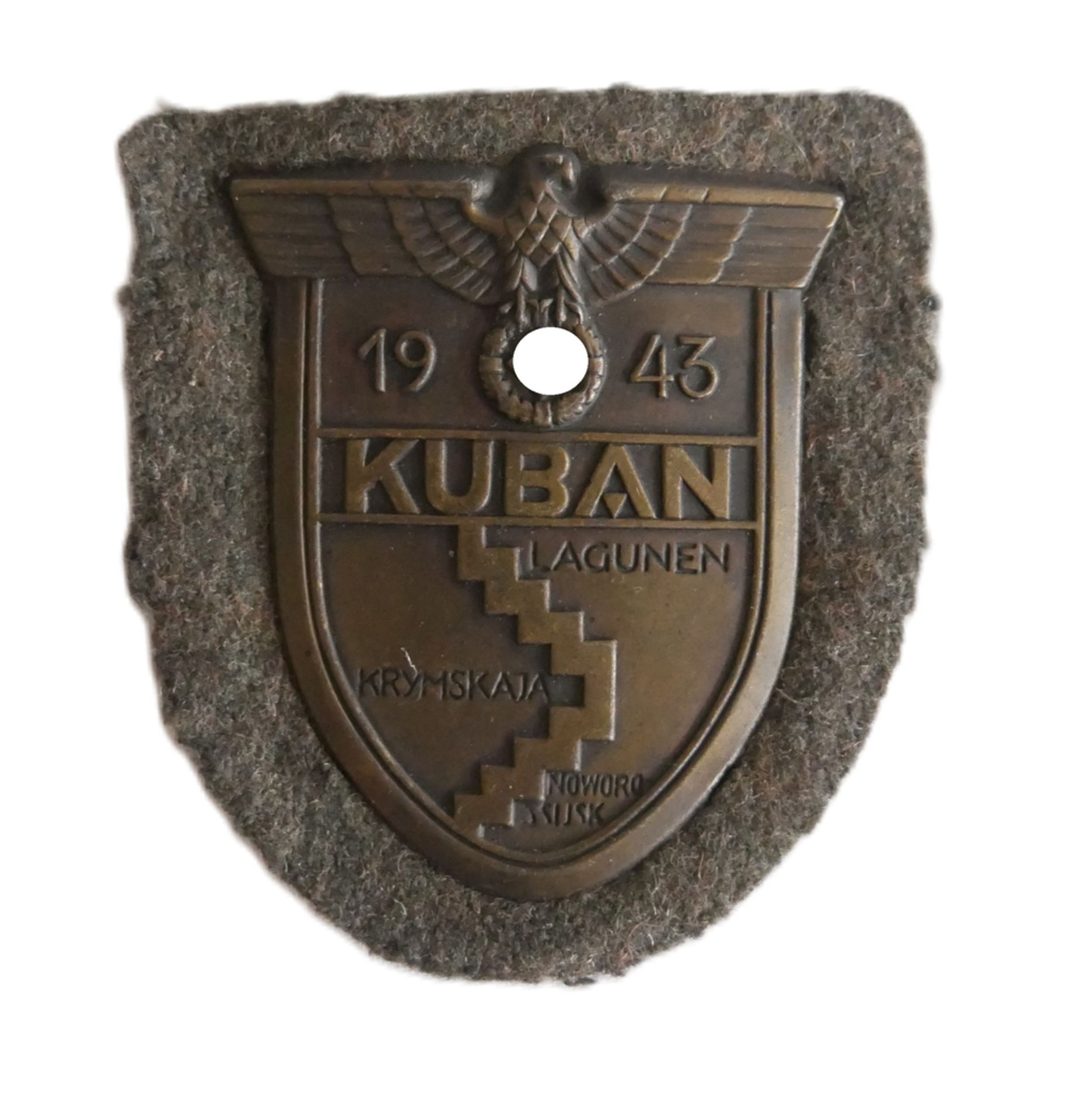 Kubanschild, Kampfschild Kuban 1943, sehr guter Zustand