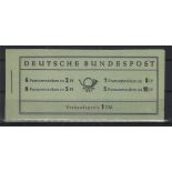 Markenheftchen BRD 1956. MiNr. MH 3, postfrisch