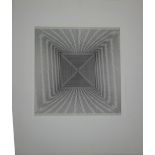 Ludwig WILDING (1927-2010) Siebdruck "Op-Art Composition" Blatt 30/120, handsigniert und datiert