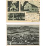 2 Postkarten Iggensbach, bayerischer Wald, gelaufen