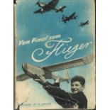 Buch, 1942 "Vom Pimpf zum Flieger" von Günter Elsner und Karl-Gustav Lerche, viele Fotos, ca. 220