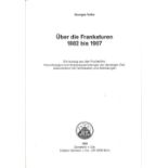 Spezialliteratur Schweiz - Über die Frankaturen 1882-1907. Gebunden, 62 Seiten.