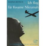Buch "Ich flog für Kwame Nkrumah", von Hanna Reitsch, 1968, gebunden mit Schutzumschlag, guter