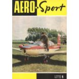 Zeitschrift "Aero Sport" Luftfahrt Monats-Zeitschrift der DDR. Gebundener Jahrgang 1960, guter