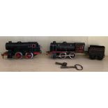 Lot Eisenbahn dabei alte Karl Bub Bing Blech Dampflokomotive KB 4500 sowie 1 alte Fleischmann