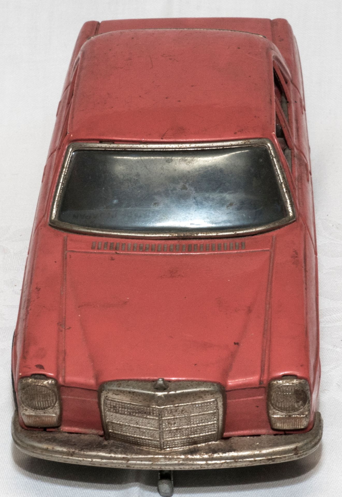 Taiyo Made in Japan, Blechspielzeug, Mercedes Benz. Ca. 70er Jahre. Batteriebetrieben. Länge ca. - Bild 2 aus 6