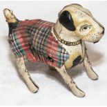 Blechspielzeug Foxterrier, ohne Schlüssel, ca. 30er Jahre, bezeichnet mit "Made in Germany" und "
