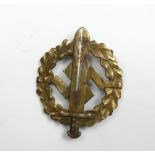 SA Sportabzeichen in Bronze W.REDO. Eigentum der Obersten SAAR-Lautern