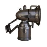 antike Impex Fahrrad Karbidlampe, Vorkriegszeit. Altersgemäßer Zustand