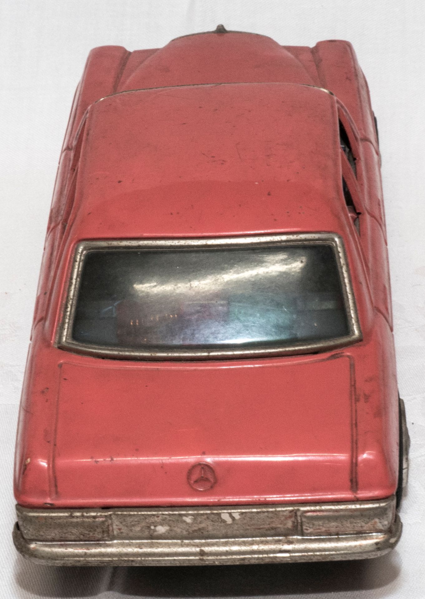 Taiyo Made in Japan, Blechspielzeug, Mercedes Benz. Ca. 70er Jahre. Batteriebetrieben. Länge ca. - Bild 4 aus 6