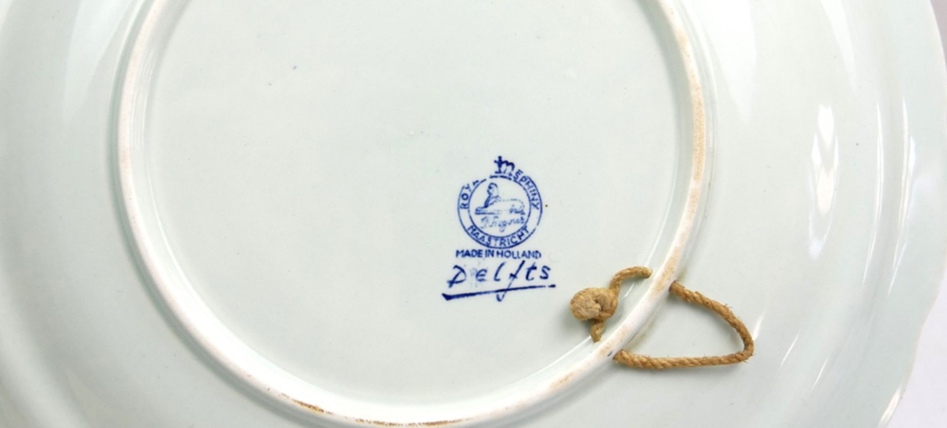 Delfter Wandteller, Durchmesser ca. 30,5 cm - Bild 2 aus 2