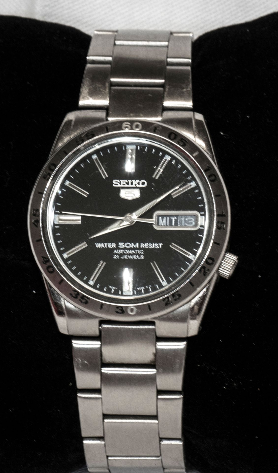 Seiko 5 Herrenarmband - Uhr, automatic, 21 Jewels, ungebraucht in original OVP.