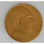 Medaille "Richard M. Nixon" President of the USA. Juli 1969. Durchmesser ca. 5 cm