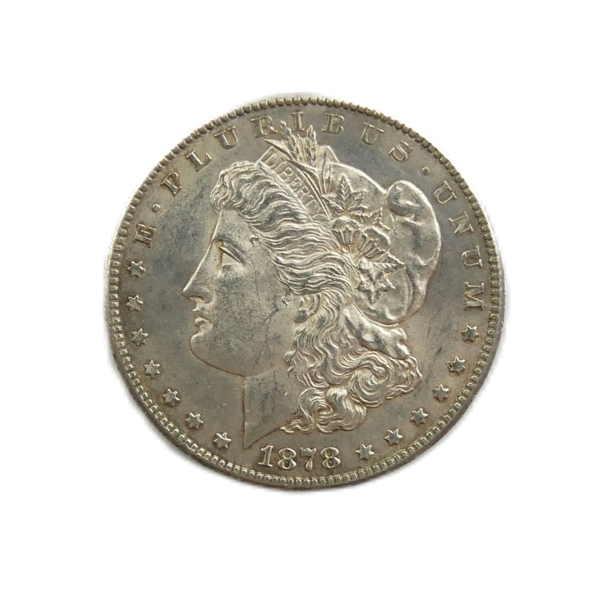 Silber Eagle, 1878 Erhaltung: ss/vz