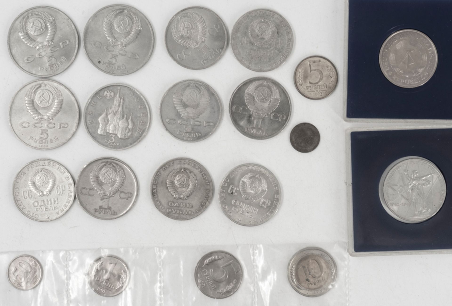 Sowjetunion, Lot Münzen. - Bild 2 aus 2