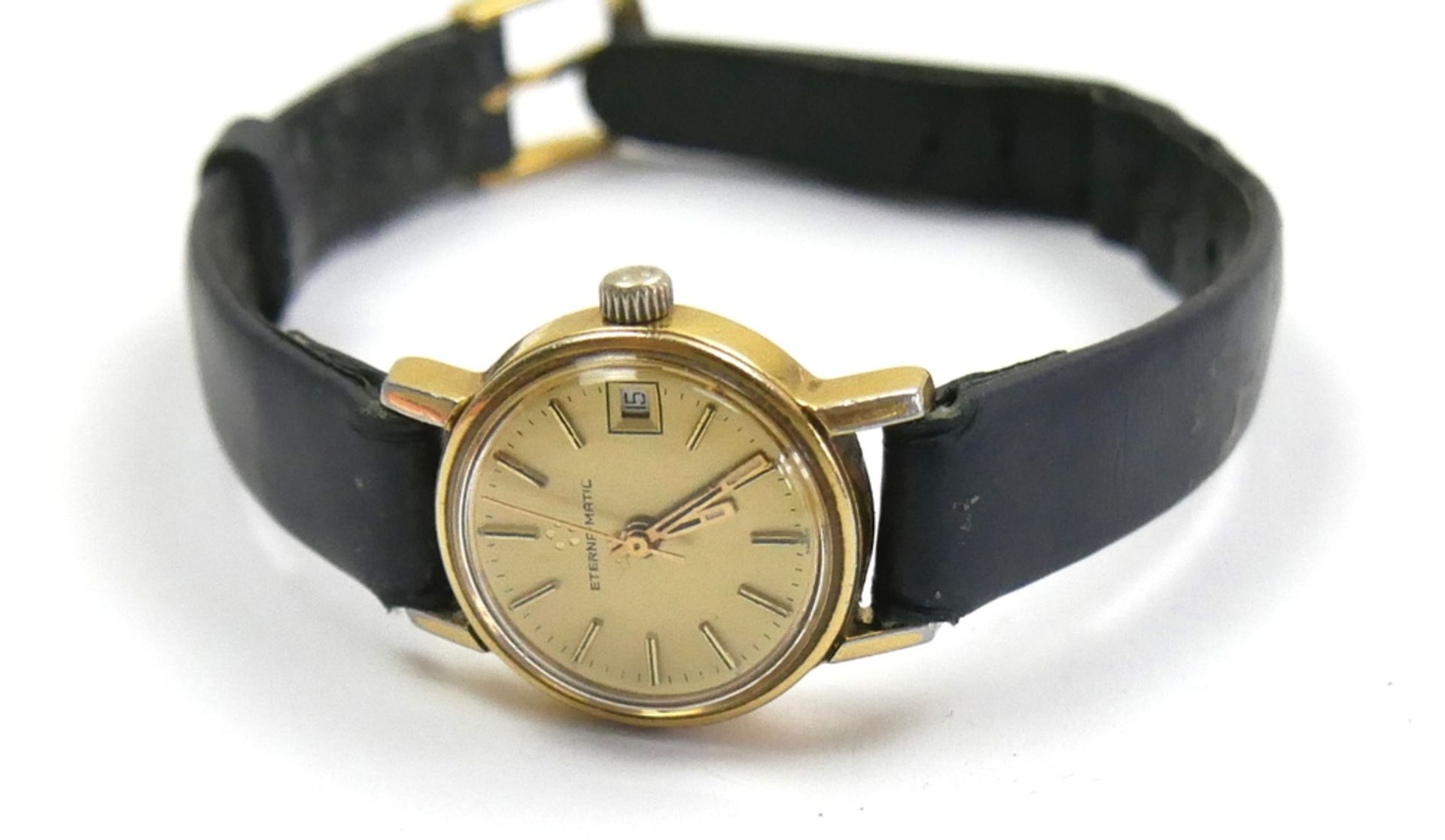 Damen Armbanduhr Eterna - Matic mit Datumsanzeige. Nr. 561.2096.25. Funktion geprüft