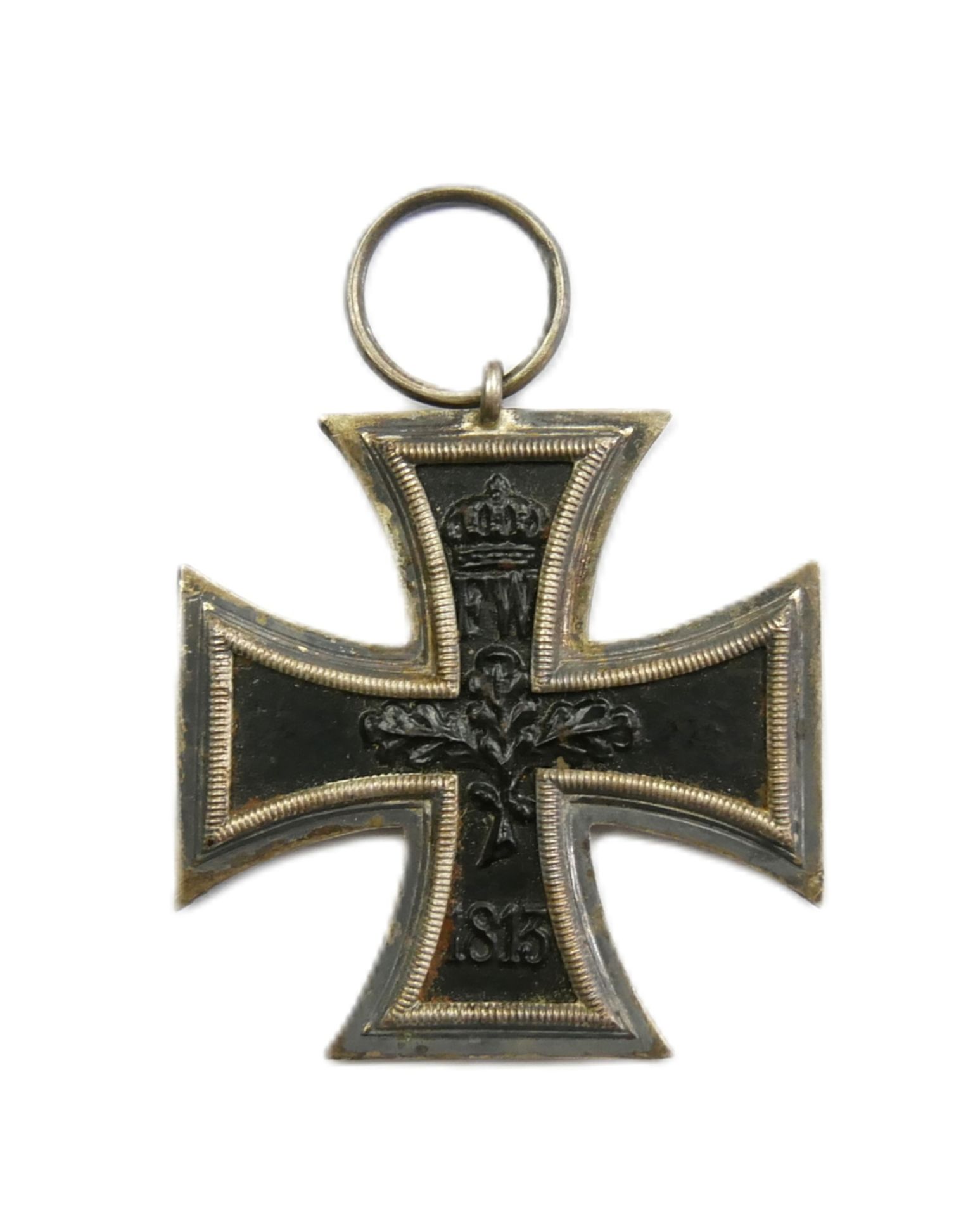 1. Weltkrieg, Eisernes Kreuz II, 1813-1914 mit Bandring.