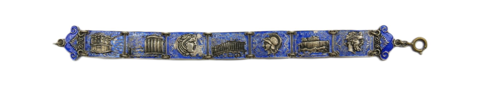 1000er Silber Armband, Griechenland. Länge ca. 19 cm