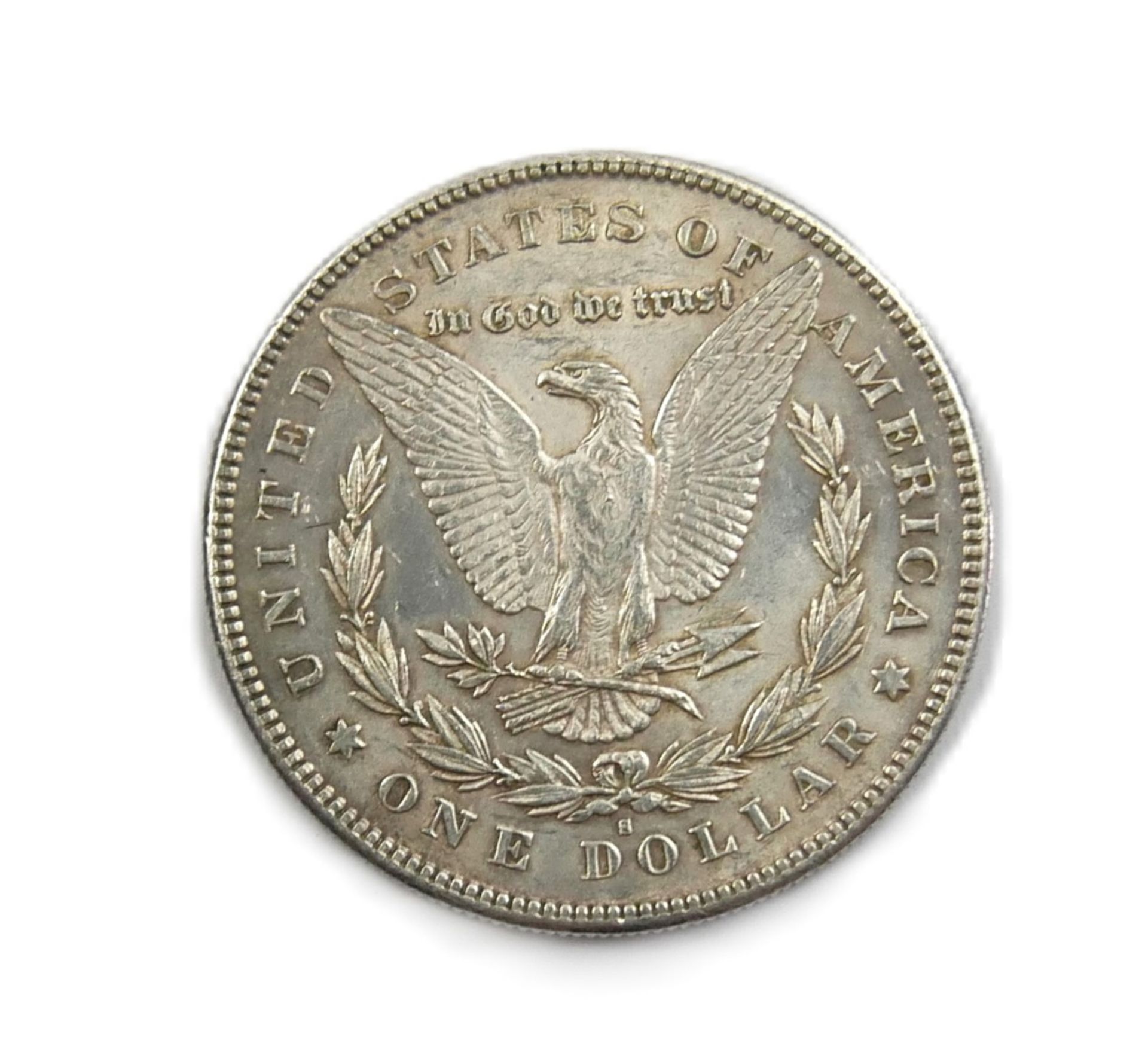 Silber Eagle, 1878 Erhaltung: ss/vz - Image 2 of 2