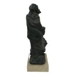 Joseph Bofill (1942), Bronze Skulptur "Frau im Sturm" (Die Windbraut), in Bronze. Figurenmaße: