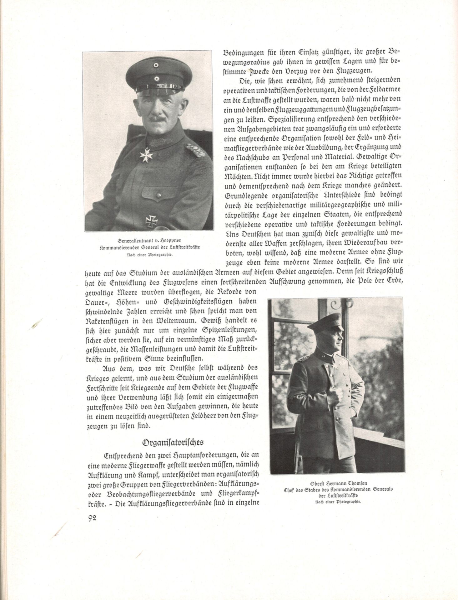 Buch "Unsere Luftstreitkräfte 1914-1918", Herausgeber Walter von Eberhardt, Grossband ca. 520 - Bild 3 aus 3