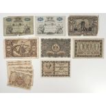Deutsches Reich 1902/1923, Lot Banknoten Badische Bank Mannheim, bestehend aus 2 x 100 Mark 1902 und