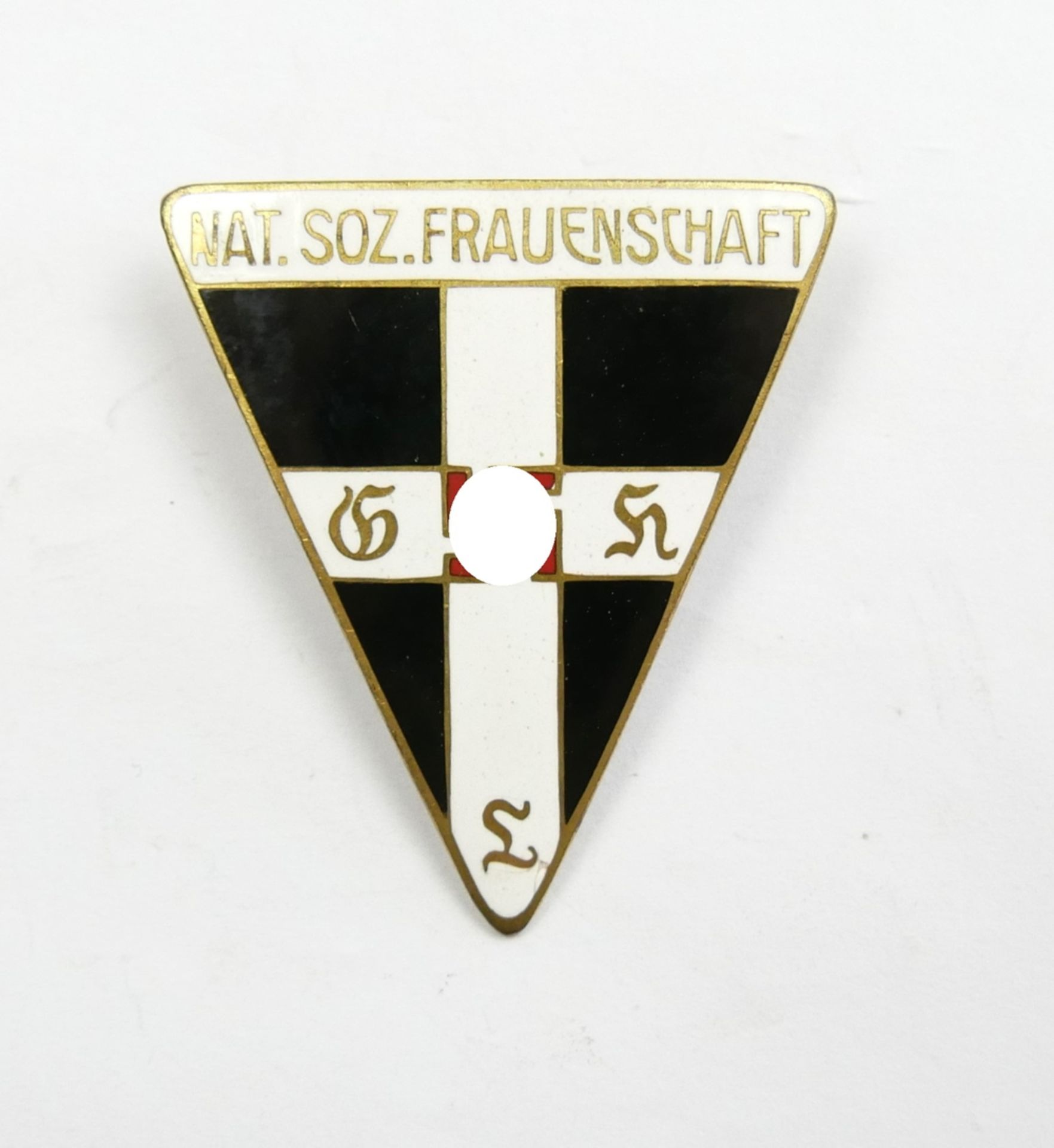 3. Reich, Mitgliedsabzeichen NSF Hersteller RZM 39, recht guter Zustand.