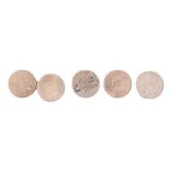 Frankreich, Lot Euromünzen, 5x 10 Euro Herkules 2012