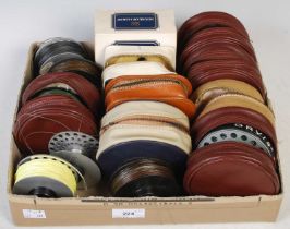 Fishing interest: a collection of fifteen assorted Hardy Bros. Ltd fishing reel spools.