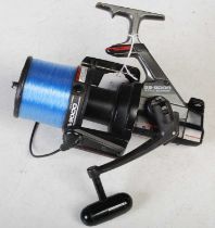 Fishing interest: a vintage Daiwa 'Millionmax' spinning reel.