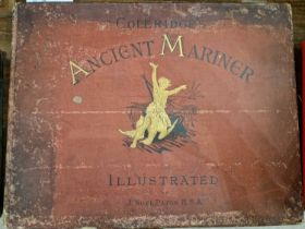 One volume of Coleridge's 'Ancient Mariner' illustrated by J. Noel Paton R.S.A.