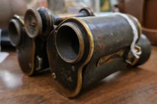 A pair of antique binoculars by C. P. Goerz, Berlin
