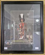 Reg. H. Lorie (early 20th century) 'Ye ken Peebles?' 79th watercolour and bodycolour, signed and