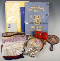 A collection of items relating to the 1937 Coronation to include two Oxo Cube souvenir money