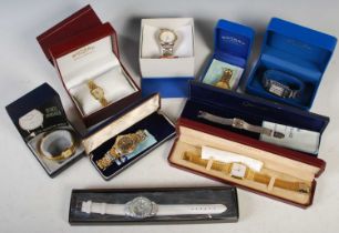 A collection of assorted boxed ladies and gents wristwatches to include four examples by Rotary, one