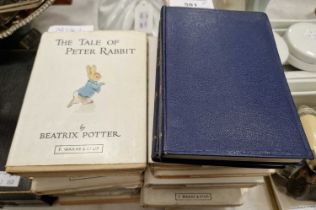 Twenty-Three volumes by Beatrix Potter, in chronological order 1-23, published by F. Warne & Co Ltd,