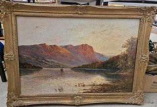 Graham Williams (Late 19th / early 20th century) Ben Venue, Loch Venachar, Perthshire oil on canvas,