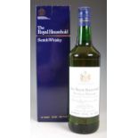 A boxed bottle of Buchanan's 'The Royal Household' Scotch whisky, 70 proof, 75.7cl.